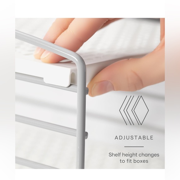 YouCopia UpSpace Adjustable Box Organizer for Foil Wrap Kitchen Cabinet Storage - Picture 2 of 11